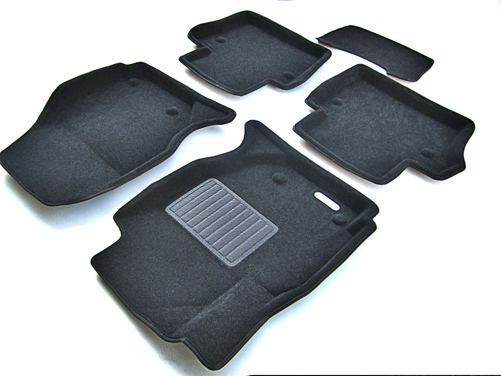 Коврики салона текст. 3D euro-std VOLVO XC 70 (2007-2016) /S 80 (2006-2016) (EMC3D) NP
